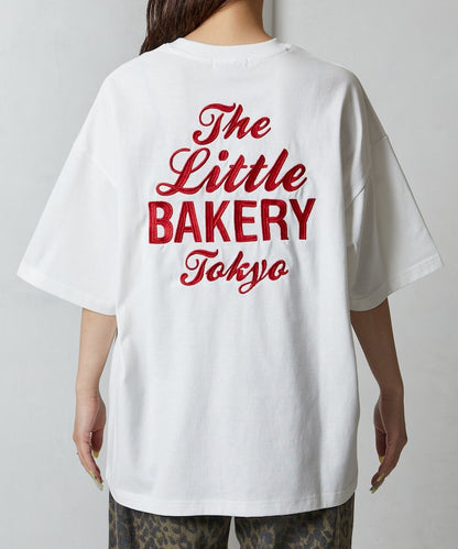 FREAK'S STORE x The Little BAKERY Tokyo logo embroidered Short sleeve T-shirt 印花刺繡短袖T恤