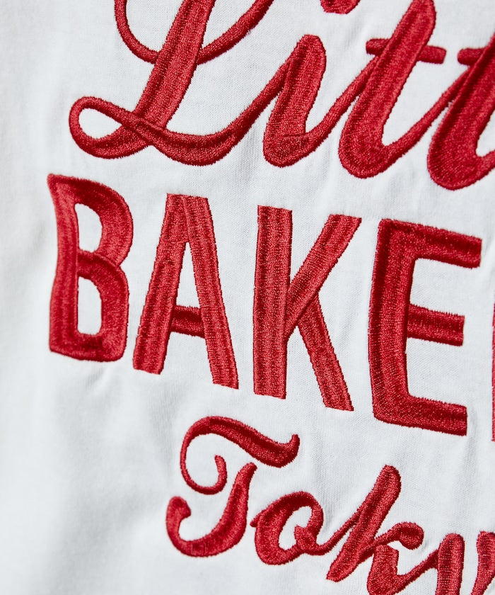 FREAK'S STORE x The Little BAKERY Tokyo logo embroidered Short sleeve T-shirt 印花刺繡短袖T恤