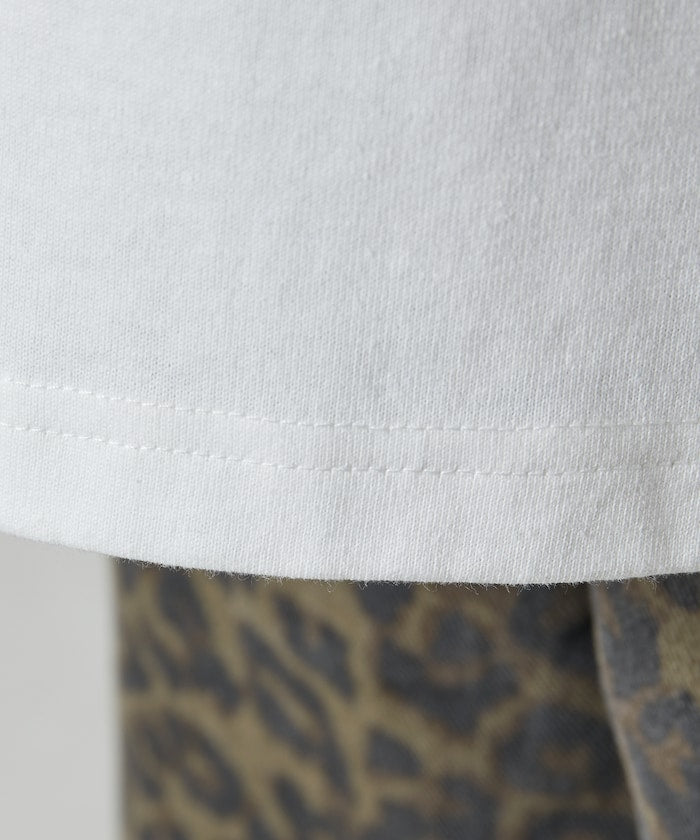 FREAK'S STORE x The Little BAKERY Tokyo logo embroidered Short sleeve T-shirt 印花刺繡短袖T恤