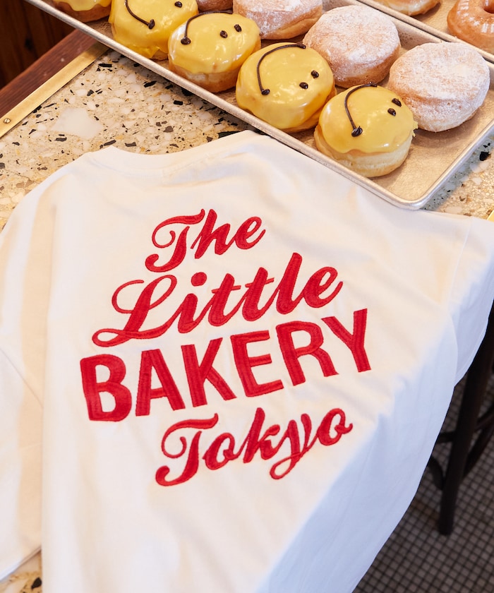 FREAK'S STORE x The Little BAKERY Tokyo logo embroidered Short sleeve T-shirt 印花刺繡短袖T恤
