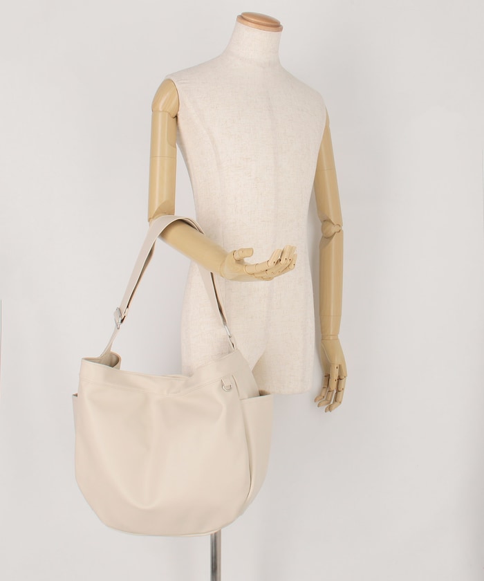 FREAK'S STORE Leatherette Newspaper Bag 皮革大容量側背包