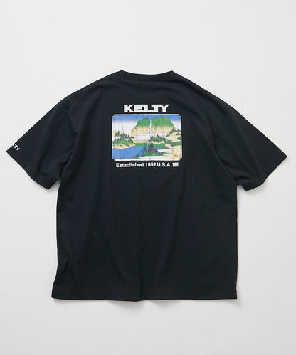 KELTY × FREAK'S STORE 聯名限定款 Japanese art back print 印花短袖T恤