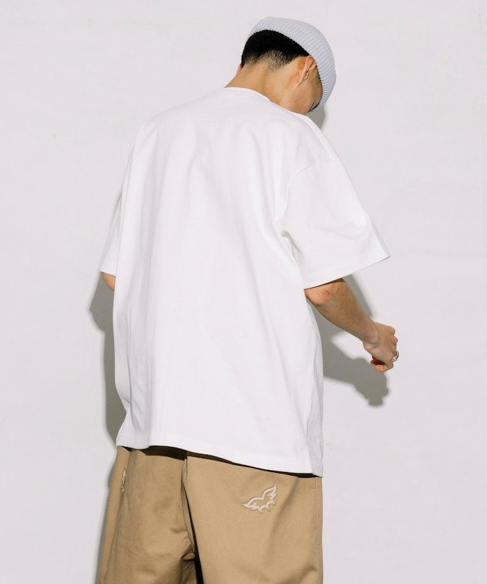 FREAK'S STORE 10.5 oz. HEAVY WEIGHT short sleeve crew neck pocket T-shirt 寬版口袋短袖T恤