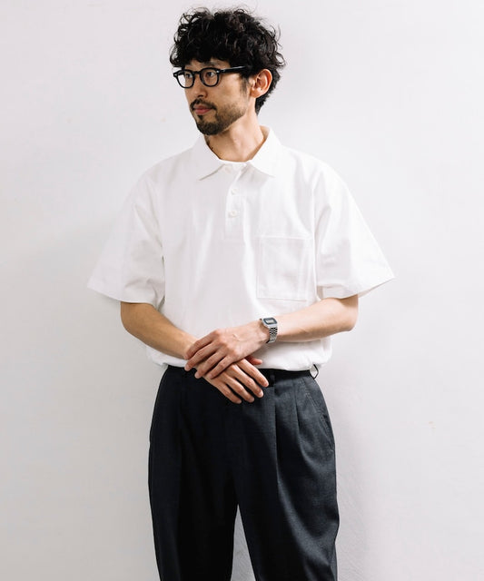 FREAK'S STORE 10.5oz HEAVY WEIGHT POLO NECK SHORT SLEEVE T-SHIRT 重磅短袖Polo衫