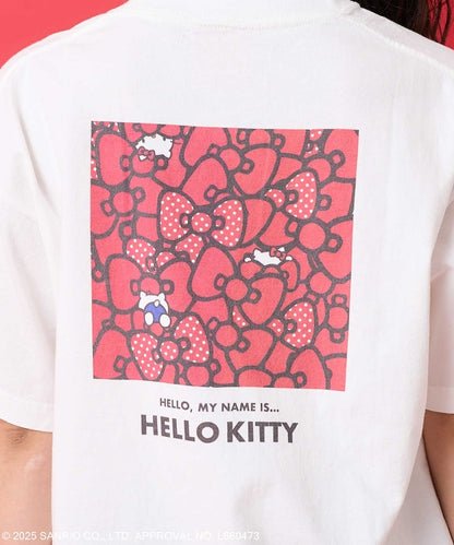 FREAK'S STORE X SANRIO HELLO KITTY 背面印花短袖T恤
