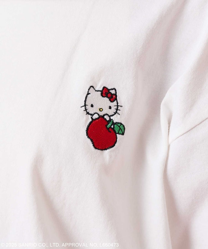 FREAK'S STORE X SANRIO HELLO KITTY 刺繡圖案短袖T恤