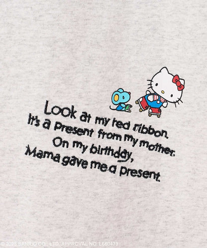 FREAK'S STORE X SANRIO HELLO KITTY 刺繡圖案短袖T恤
