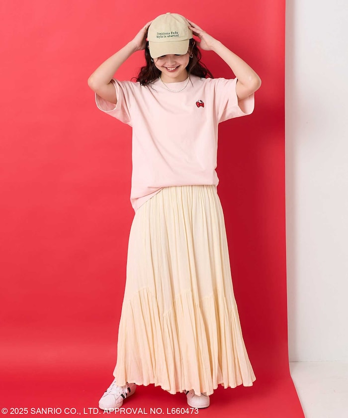 FREAK'S STORE X SANRIO HELLO KITTY 限定 背面四格印花短袖T恤
