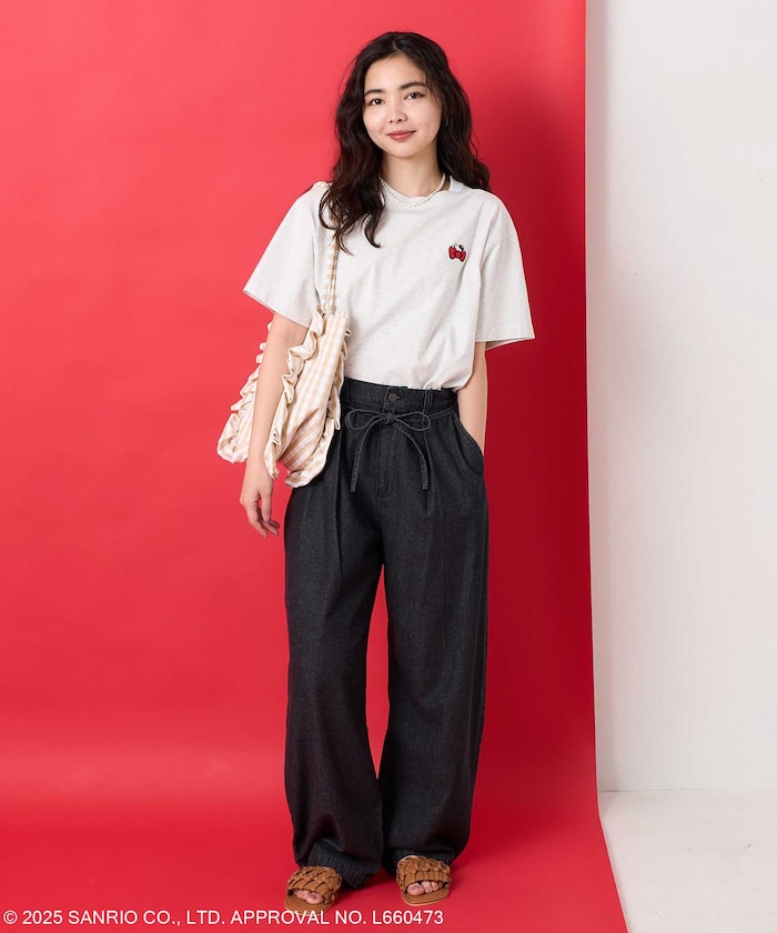 FREAK'S STORE X SANRIO HELLO KITTY 限定 背面四格印花短袖T恤