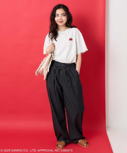 FREAK'S STORE X SANRIO HELLO KITTY 限定 背面四格印花短袖T恤