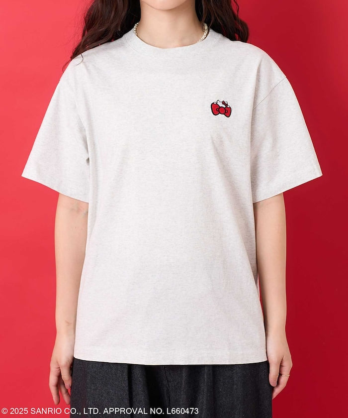 FREAK'S STORE X SANRIO HELLO KITTY 限定 背面四格印花短袖T恤