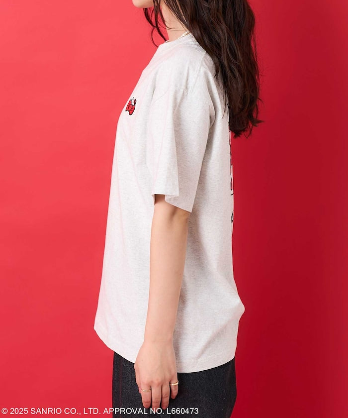 FREAK'S STORE X SANRIO HELLO KITTY 限定 背面四格印花短袖T恤