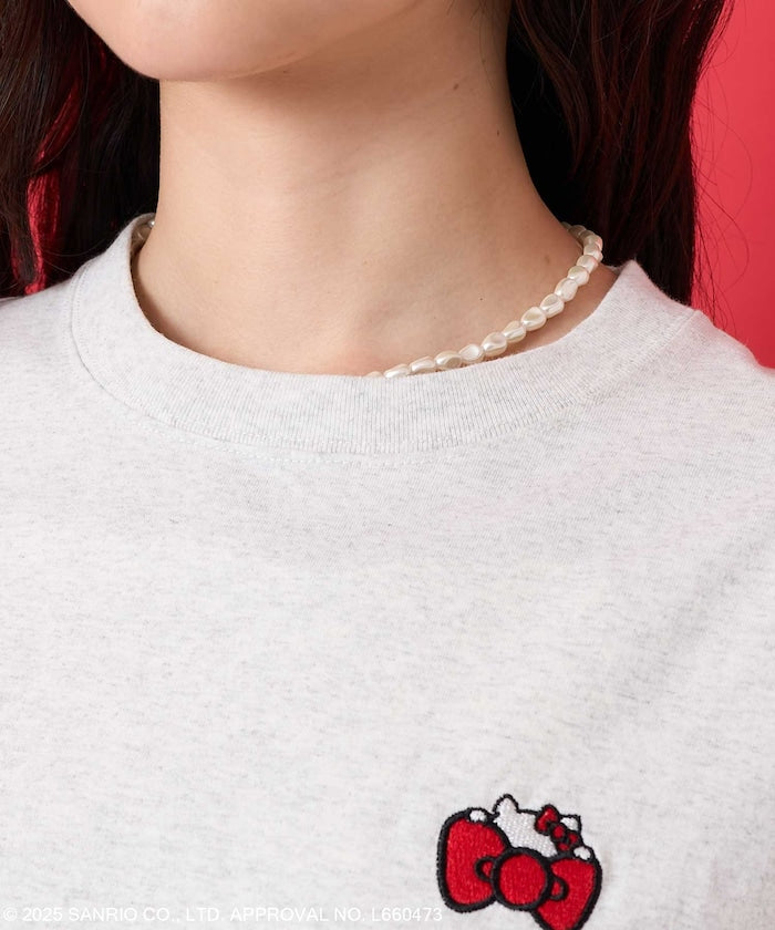 FREAK'S STORE X SANRIO HELLO KITTY 限定 背面四格印花短袖T恤