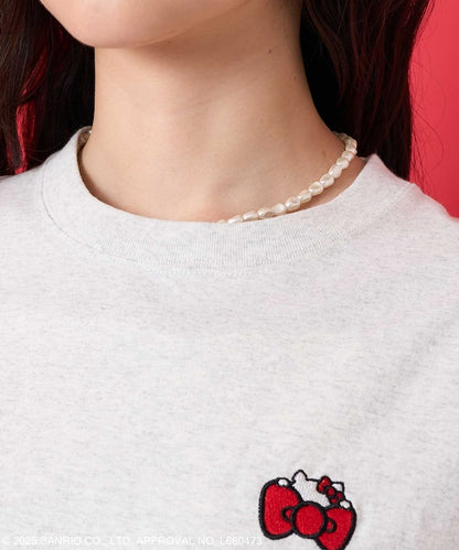 FREAK'S STORE X SANRIO HELLO KITTY 限定 背面四格印花短袖T恤