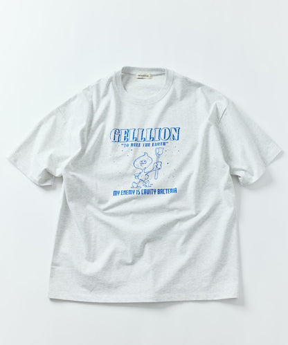 FREAK'S STORE GELLLION Relaxed Fit Crew Neck Printed T-Shirt / BACTERIA 印花短袖T恤