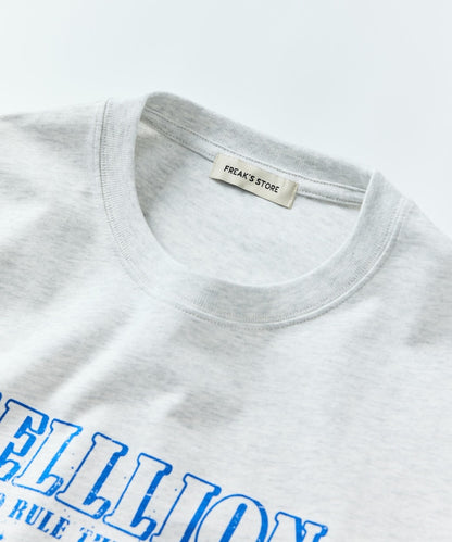 FREAK'S STORE GELLLION Relaxed Fit Crew Neck Printed T-Shirt / BACTERIA 印花短袖T恤