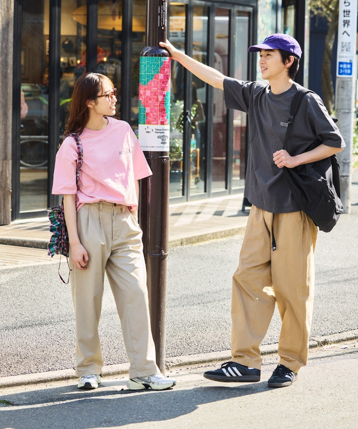 FREAK'S STORE PSTER Puster Relaxed Fit Back Print Crew Neck T-Shirt / THREE PSTER 印花短袖T恤