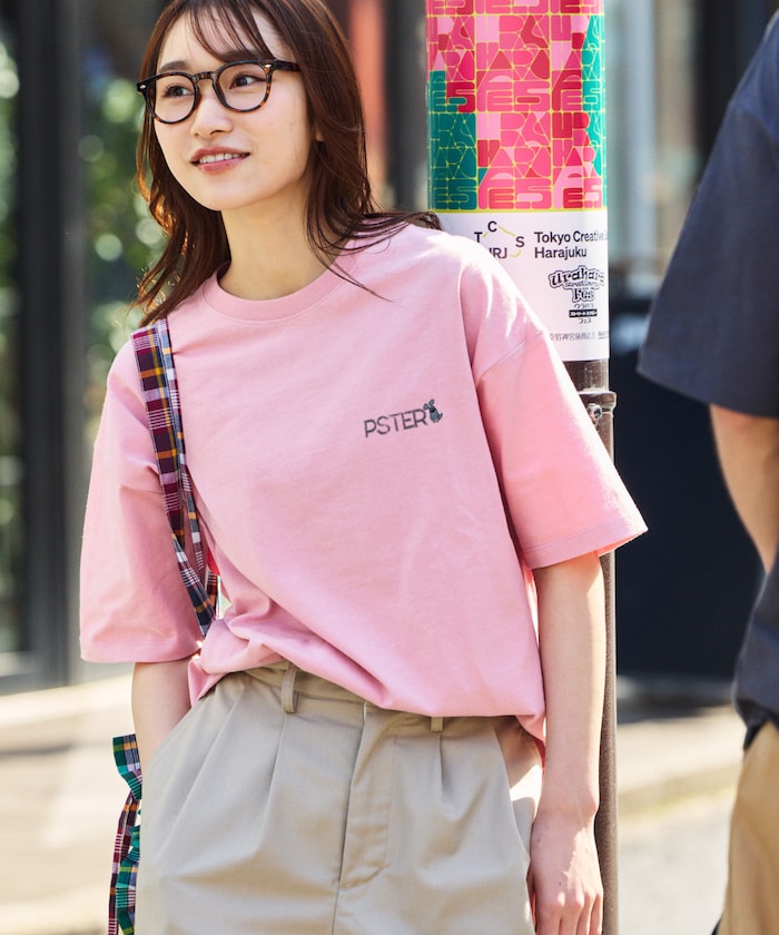 FREAK'S STORE PSTER Puster Relaxed Fit Back Print Crew Neck T-Shirt / THREE PSTER 印花短袖T恤