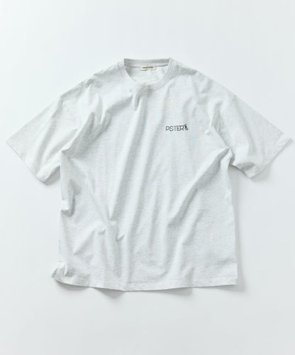 FREAK'S STORE PSTER Puster Relaxed Fit Back Print Crew Neck T-Shirt / THREE PSTER 印花短袖T恤
