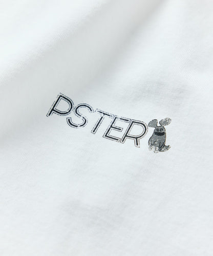 FREAK'S STORE PSTER Puster Relaxed Fit Back Print Crew Neck T-Shirt / THREE PSTER 印花短袖T恤