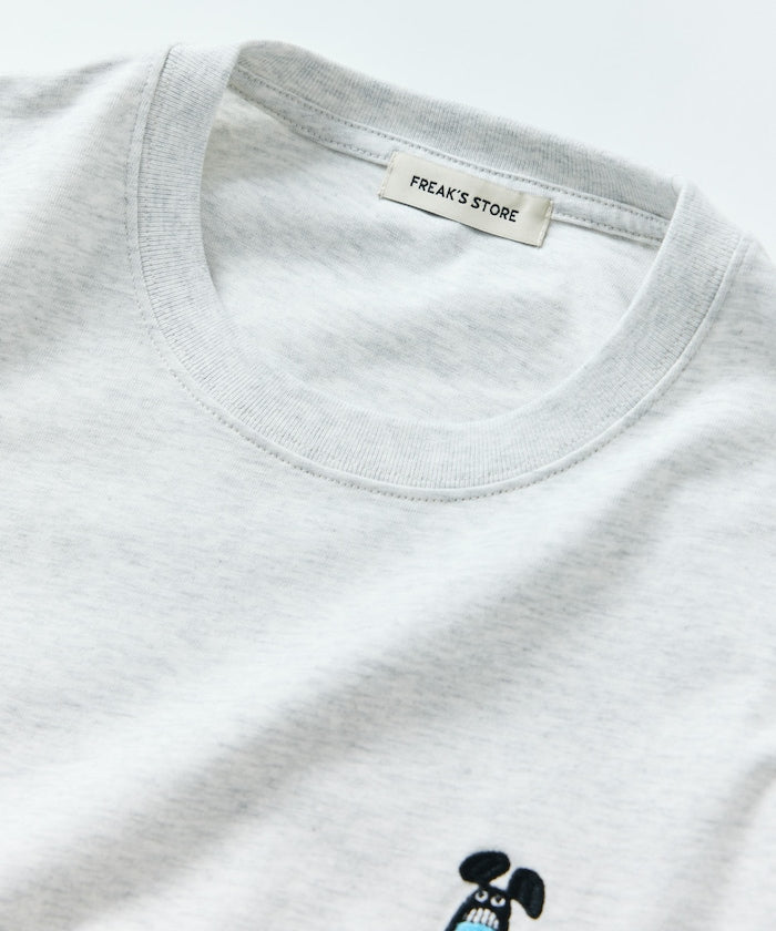 FREAK'S STORE PSTER Puster Relaxed Fit Back Print Crew Neck T-Shirt / PSTER OP 刺繡圖案短袖T恤