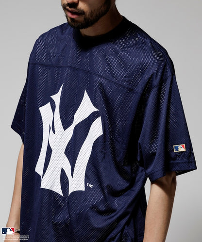 FREAK'S STORE MLB Major League Baseball Mesh Crew Neck T-Shirt 透氣短袖T恤