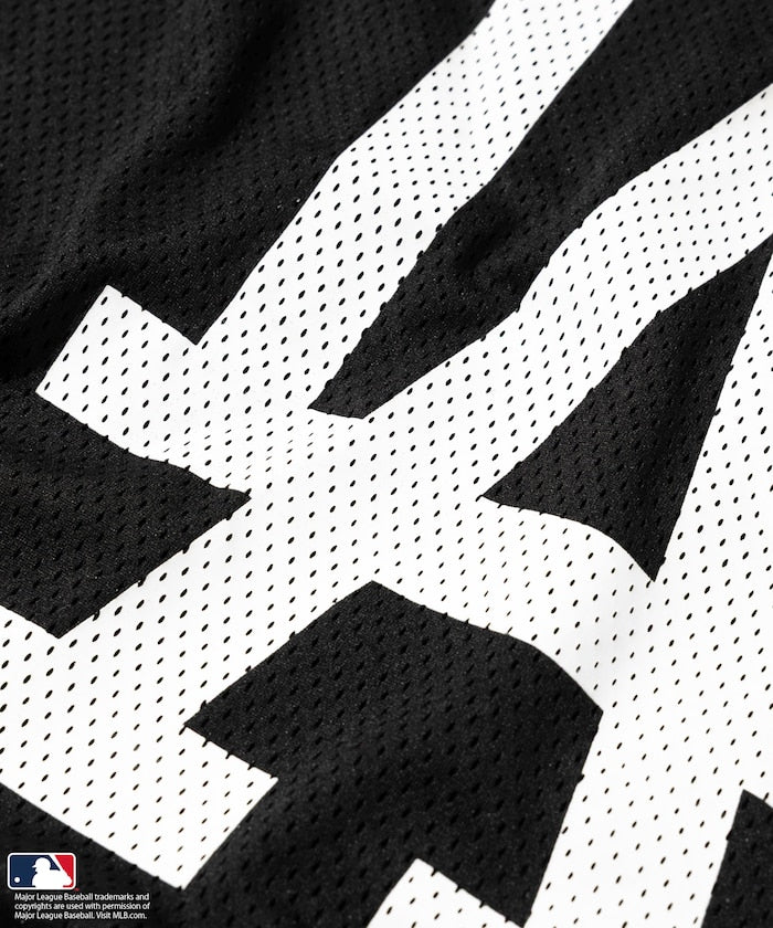 FREAK'S STORE MLB Major League Baseball Mesh Crew Neck T-Shirt 透氣短袖T恤