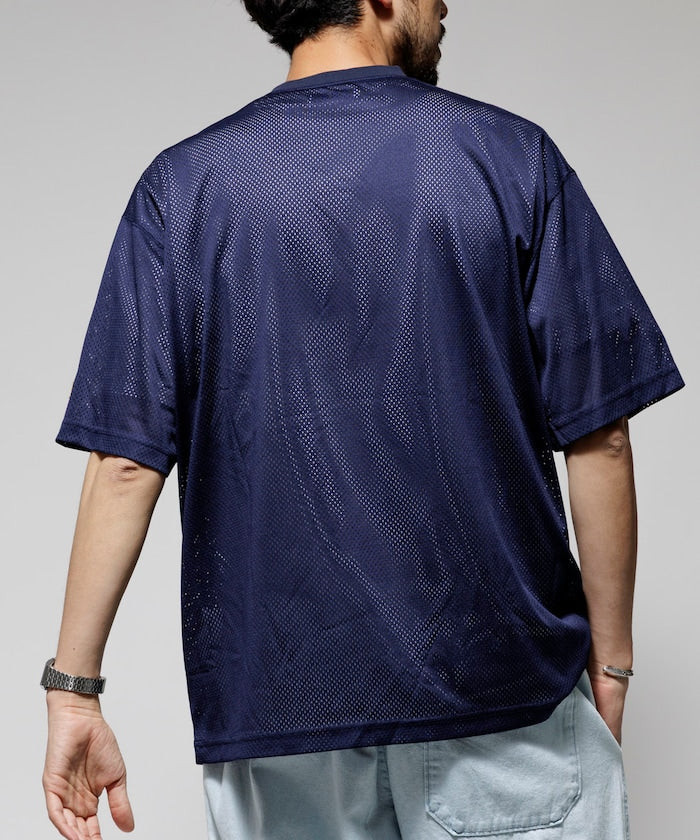 FREAK'S STORE MLB Major League Baseball Mesh Crew Neck T-Shirt 透氣短袖T恤