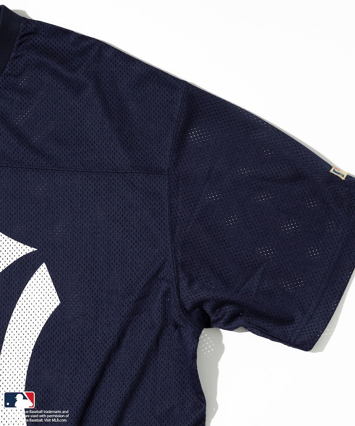 FREAK'S STORE MLB Major League Baseball Mesh Crew Neck T-Shirt 透氣短袖T恤