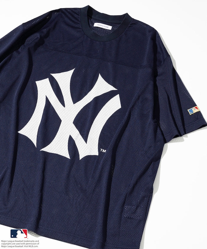 FREAK'S STORE MLB Major League Baseball Mesh Crew Neck T-Shirt 透氣短袖T恤
