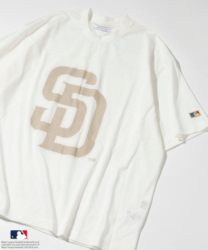 FREAK'S STORE MLB Major League Baseball Mesh Crew Neck T-Shirt 透氣短袖T恤