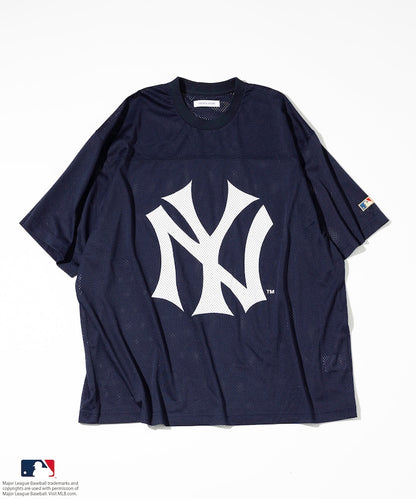 FREAK'S STORE MLB Major League Baseball Mesh Crew Neck T-Shirt 透氣短袖T恤