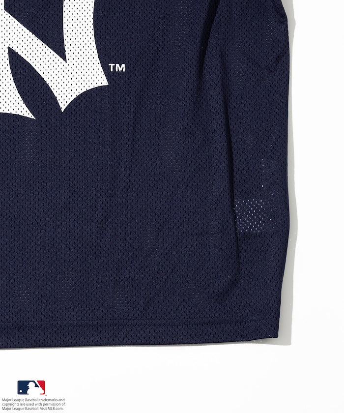 FREAK'S STORE MLB Major League Baseball Mesh Crew Neck T-Shirt 透氣短袖T恤