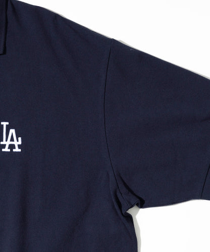 FREAK'S STORE MLB Major League Baseball One Point Logo Polo Shirt 刺繡短袖Polo衫