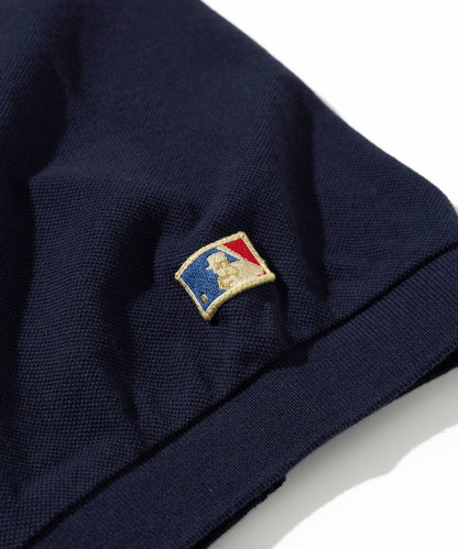 FREAK'S STORE MLB Major League Baseball One Point Logo Polo Shirt 刺繡短袖Polo衫