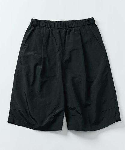 FREAK'S STORE Loose fit nylon tuck wide easy shorts 寬版尼龍休閒短褲