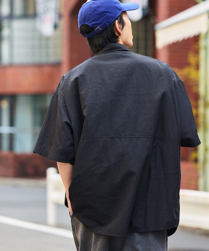 FREAK'S STORE Big silhouette multi-pocket design S/S shirt 多口袋設計短袖襯衫