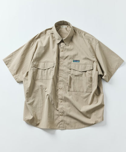FREAK'S STORE Big silhouette multi-pocket design S/S shirt 多口袋設計短袖襯衫