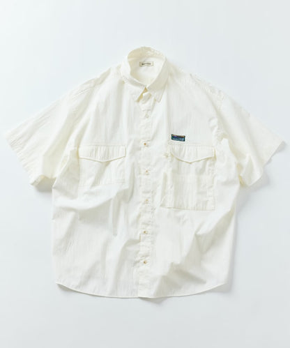 FREAK'S STORE Big silhouette multi-pocket design S/S shirt 多口袋設計短袖襯衫