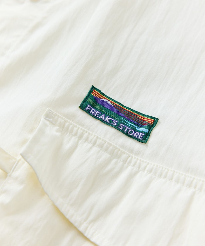 FREAK'S STORE Big silhouette multi-pocket design S/S shirt 多口袋設計短袖襯衫