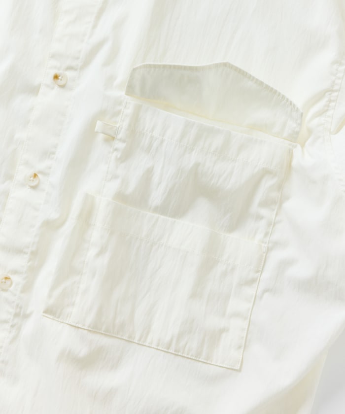 FREAK'S STORE Big silhouette multi-pocket design S/S shirt 多口袋設計短袖襯衫