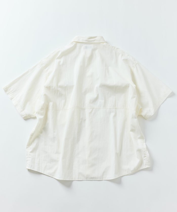 FREAK'S STORE Big silhouette multi-pocket design S/S shirt 多口袋設計短袖襯衫