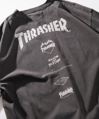 PUBLUX x THRASHER LOGO TEE 限定印花短袖T恤