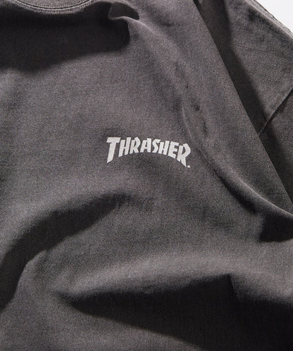 PUBLUX x THRASHER LOGO TEE 限定印花短袖T恤