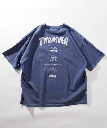 PUBLUX x THRASHER LOGO TEE 限定印花短袖T恤