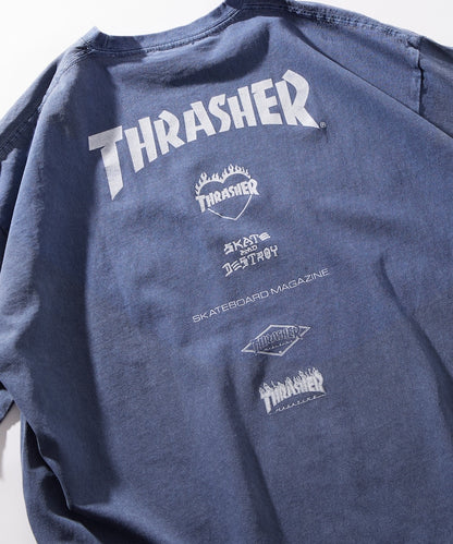 PUBLUX x THRASHER LOGO TEE 限定印花短袖T恤