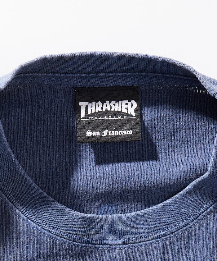 PUBLUX x THRASHER LOGO TEE 限定印花短袖T恤
