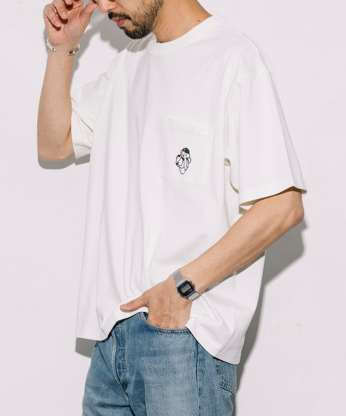 tombonia x FREAK’S STORE NY travel Short sleeve T-shirt 印花短袖T恤