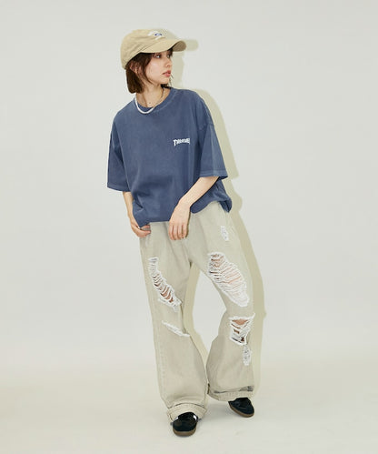 PUBLUX x THRASHER LOGO TEE 限定印花短袖T恤