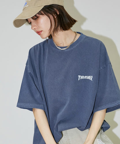 PUBLUX x THRASHER LOGO TEE 限定印花短袖T恤